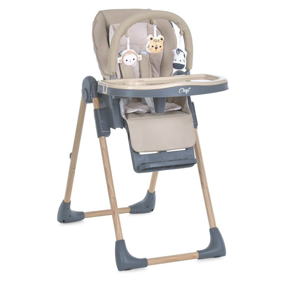 Стільчик для годування CRAFT El Camino ME 1115-W Beige, до 15 кг