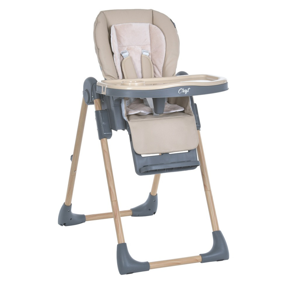Стільчик для годування CRAFT El Camino ME 1115-W Beige, до 15 кг