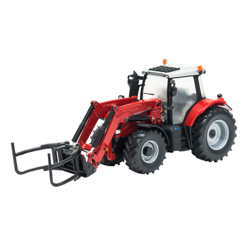 Модель Трактор Massey Ferguson Britains 43082B 1:32 с фронтальным погрузчиком