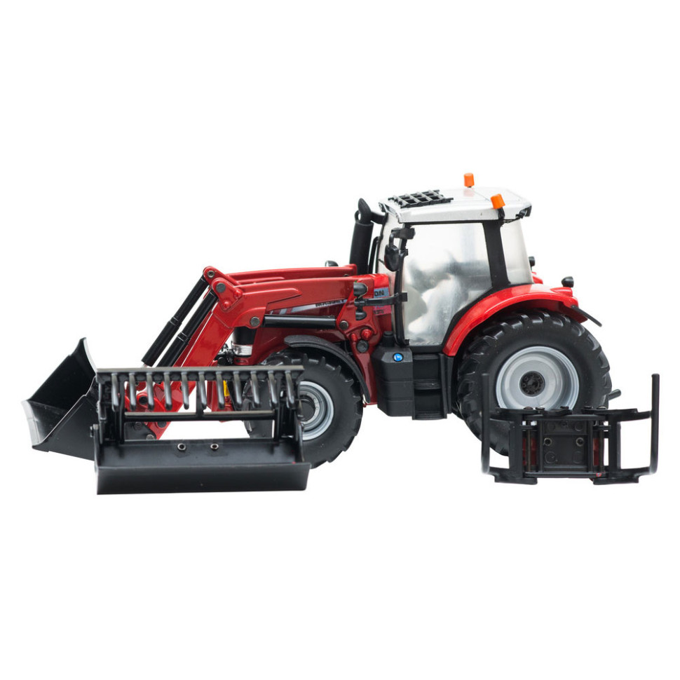 Модель Трактор Massey Ferguson Britains 43082B 1:32 с фронтальным погрузчиком