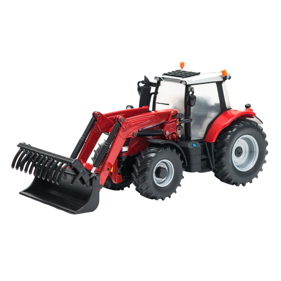 Модель Трактор Massey Ferguson Britains 43082B 1:32 с фронтальным погрузчиком