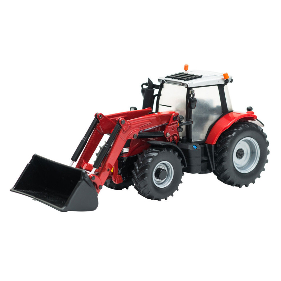 Модель Трактор Massey Ferguson Britains 43082B 1:32 с фронтальным погрузчиком