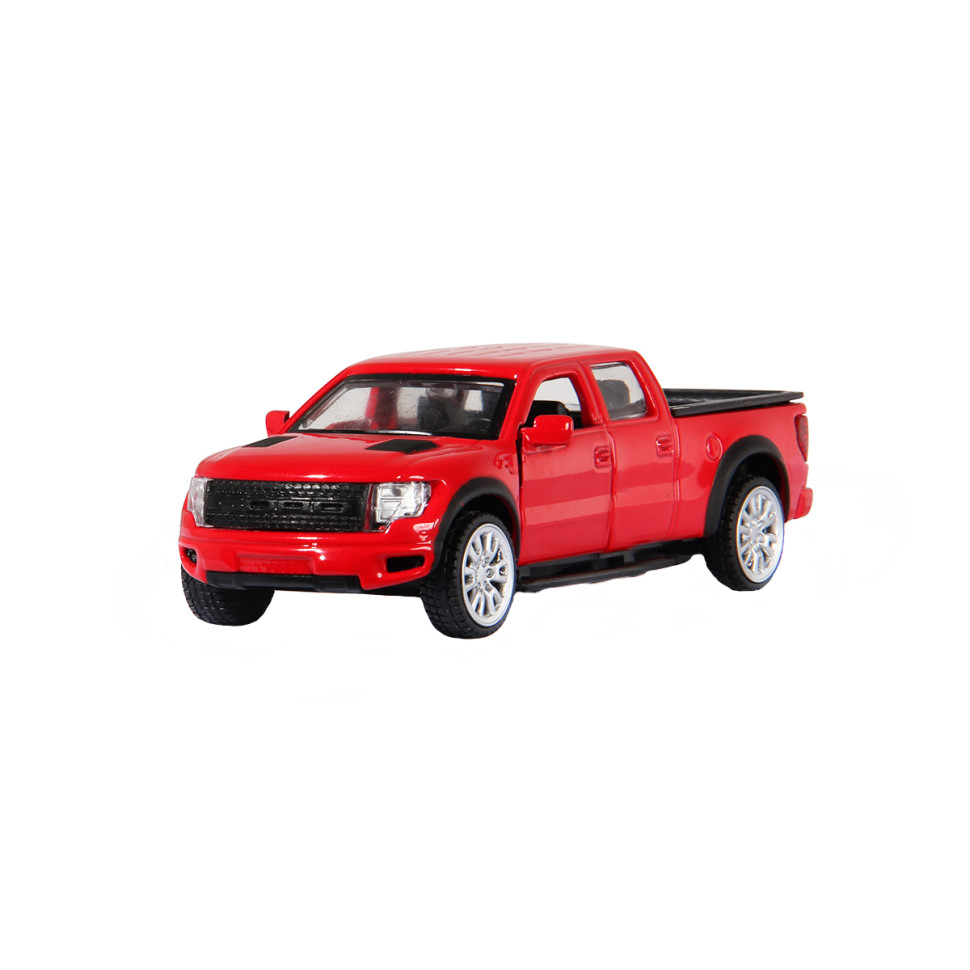 Детская автомодель FORD F-150 SVT Raptor TechnoDrive 250261 красный