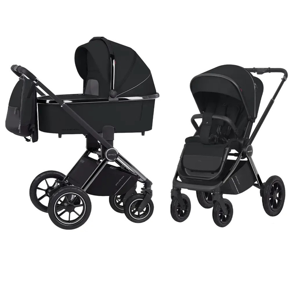Коляска універсальна 2 в 1 Ultimo CARRELLO CRL-6518 Sable Black