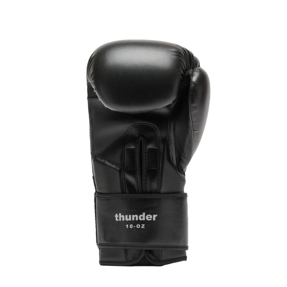 Боксерські рукавиці GN383 THUNDER Leone GN383_Black_10oz 10 унцій (капа в комплекті)