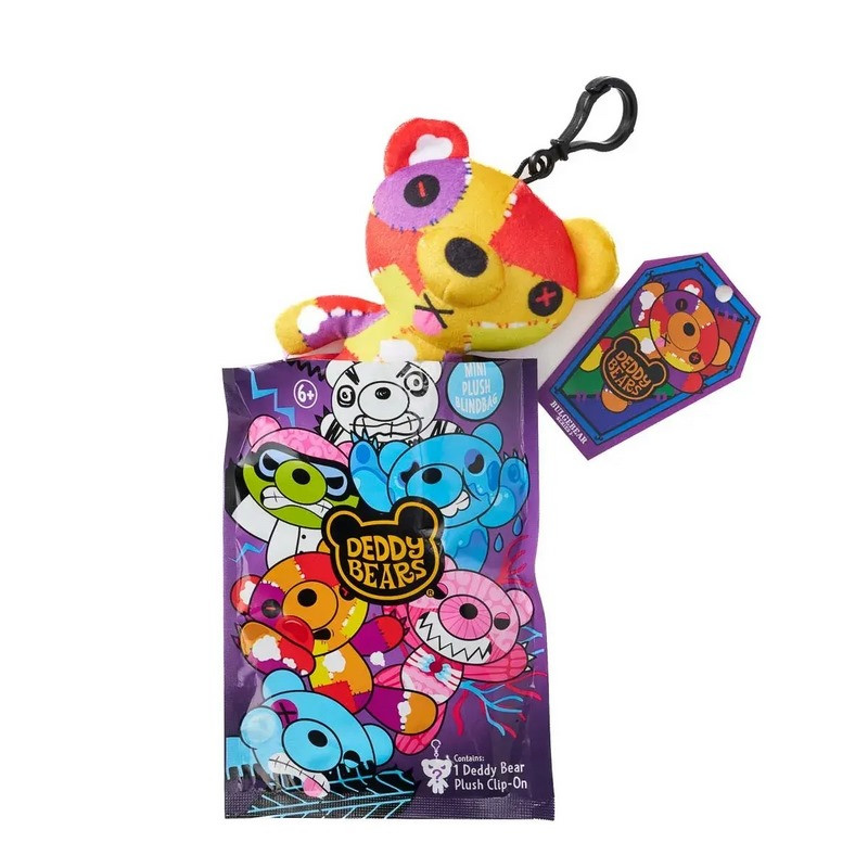 Дитяча іграшка-сюрприз плюшева з кліпсою Deddy Bears DB318PQ