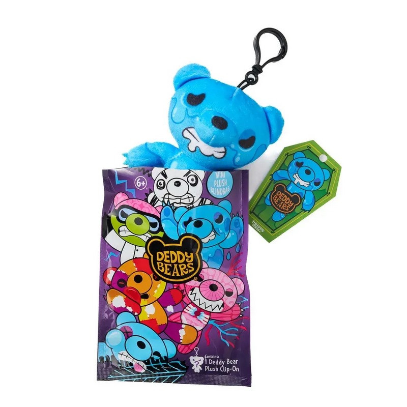 Дитяча іграшка-сюрприз плюшева з кліпсою Deddy Bears DB318PQ