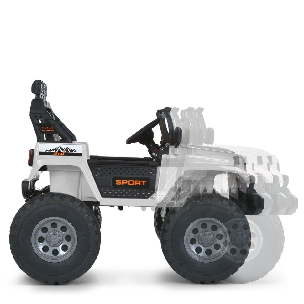 Детский электромобиль Джип Bambi Racer M 6204EBLR-1(24V) до 60 кг