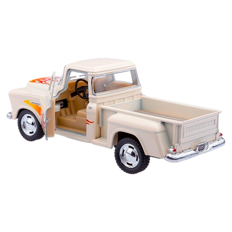 Машинка металлическая Пикап Chevy Stepside (1955) Kinsmart KT5330FW инерционная 1:32