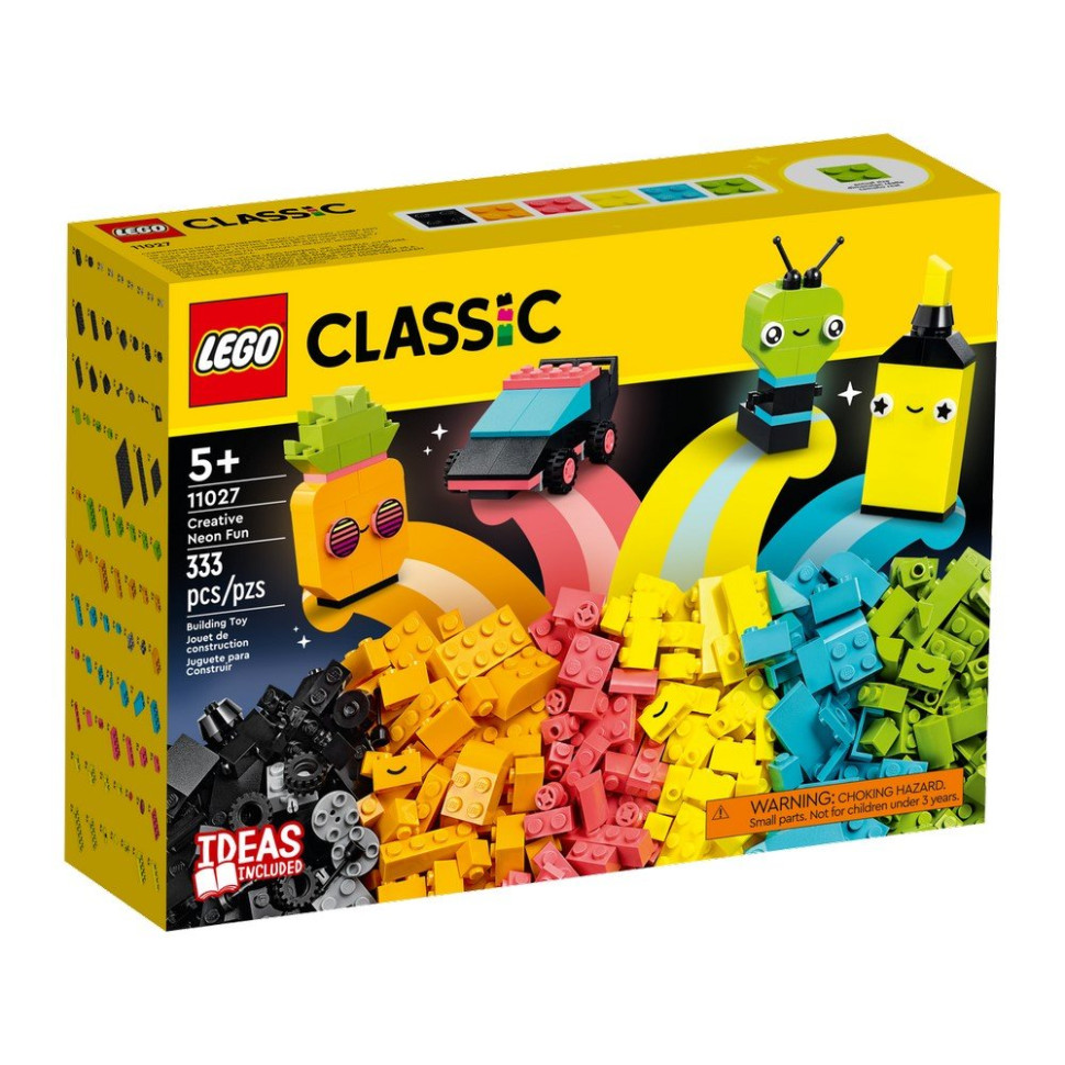 Конструктор Творчі неонові веселощі LEGO 11027, 333 деталі