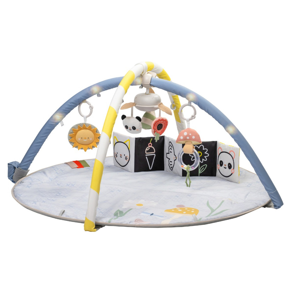 Развивающий музыкальный коврик с дугами 
