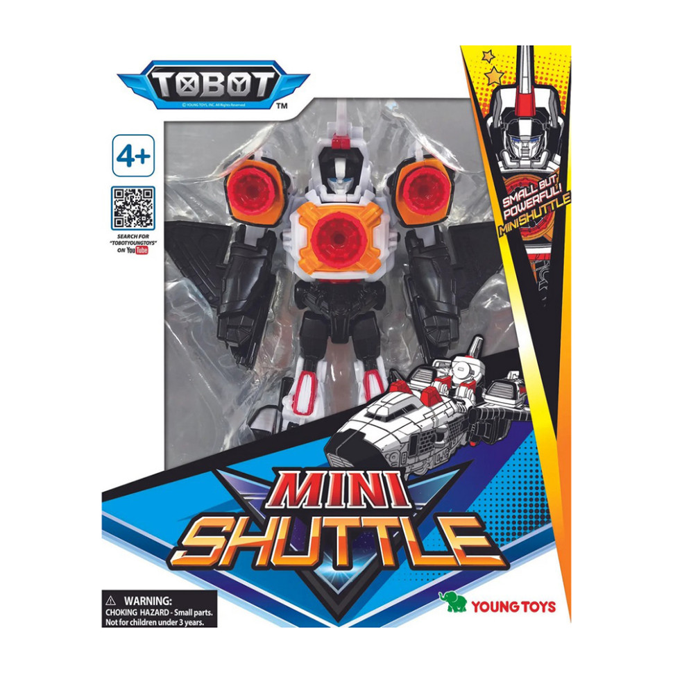 Игрушка-трансформер Детективы Галактики мини Шатл TOBOT 301098TT