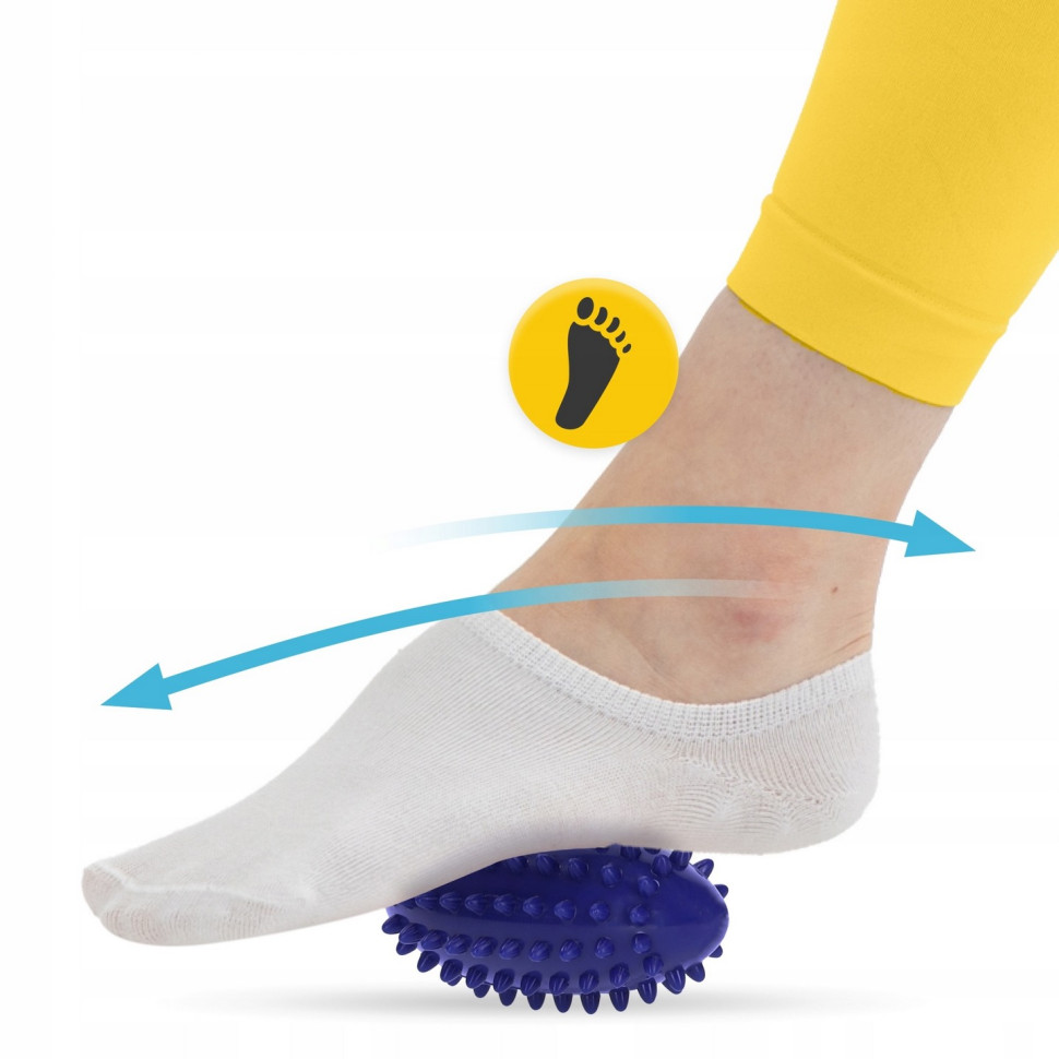 Мяч массажный огурец Spike Bean 4FIZJO P-5905973403306 Blue 11.5 x 5 см 