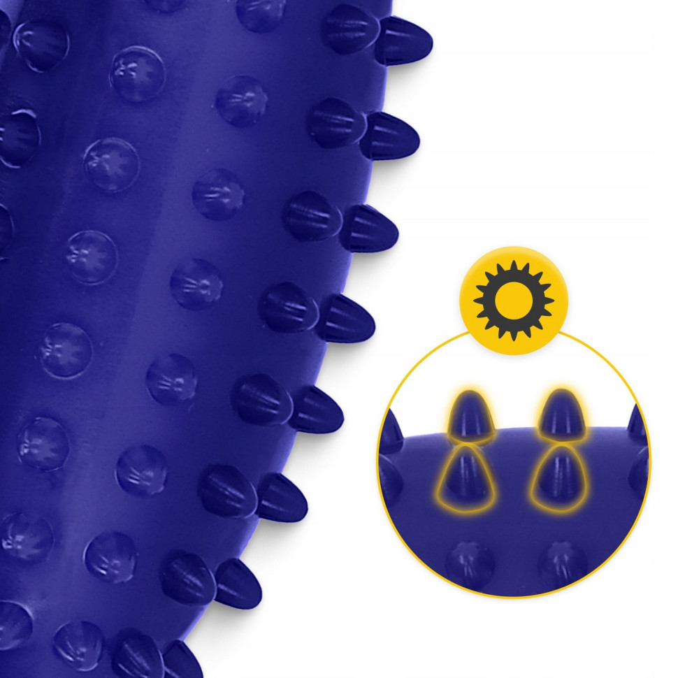 Мяч массажный огурец Spike Bean 4FIZJO P-5905973403306 Blue 11.5 x 5 см 