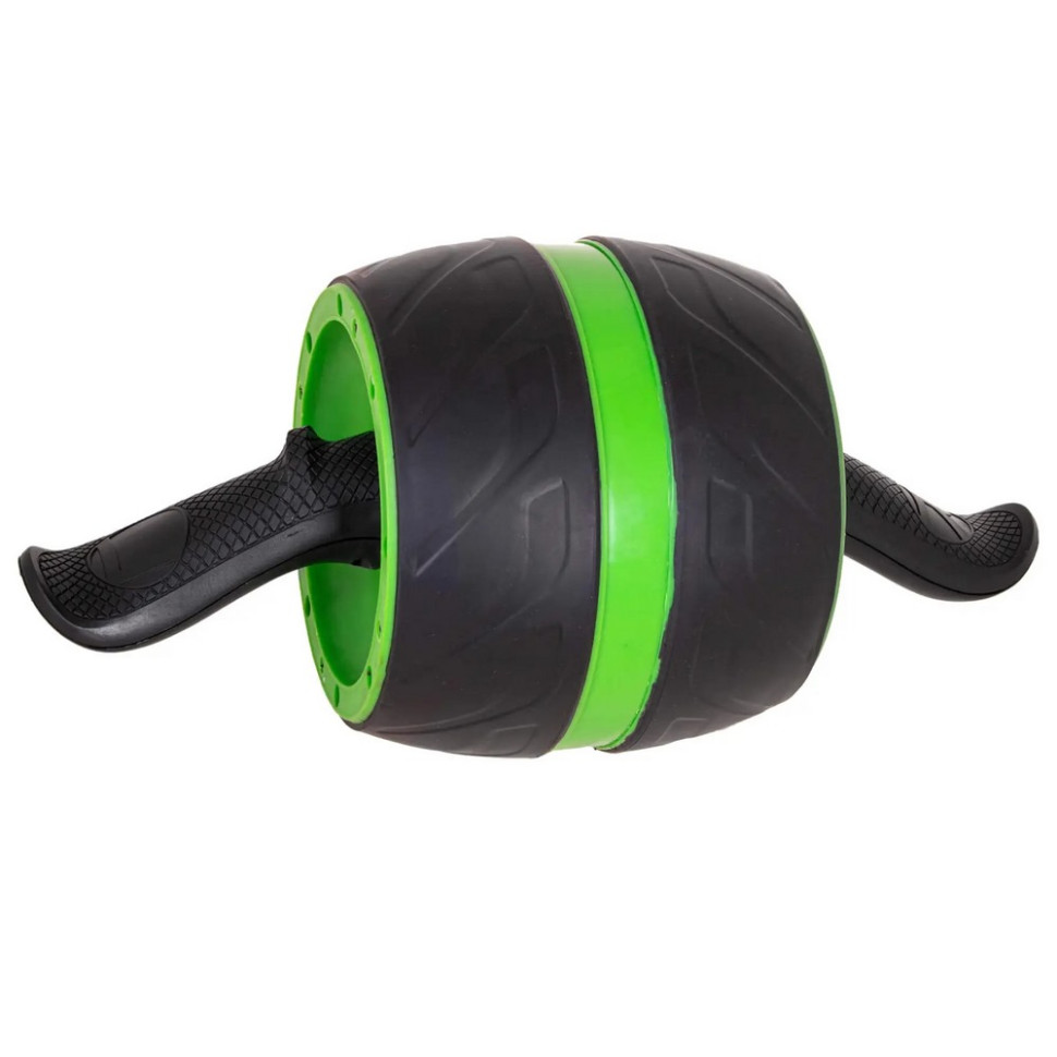 Ролик (колесо) для преса з поворотним механізмом AB Wheel Springos FA5010 Black/Green