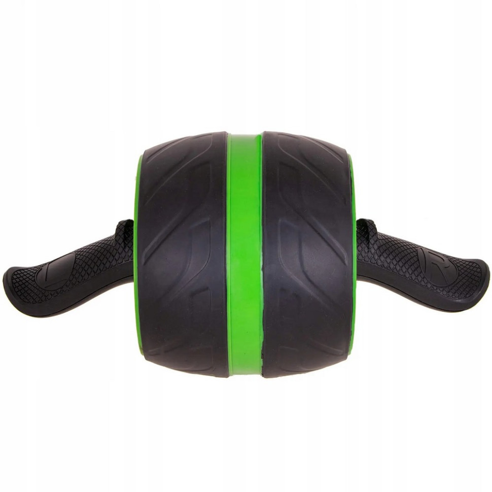 Ролик (колесо) для преса з поворотним механізмом AB Wheel Springos FA5010 Black/Green