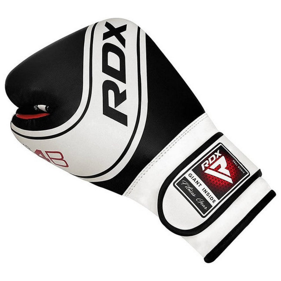 Боксерські рукавиці 4B Robo Kids RDX Inc Limited JBG-4B-6oz, White/Black 6 унцій (капа в комплекті)