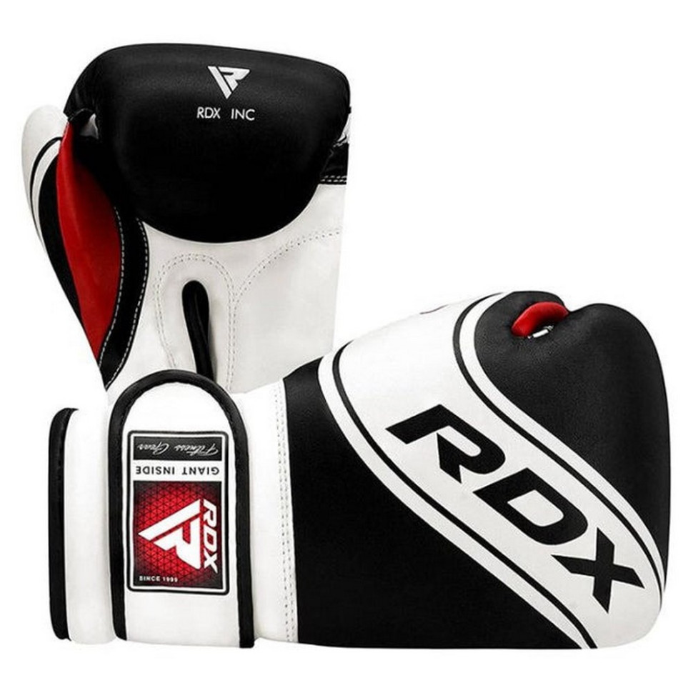Боксерські рукавиці 4B Robo Kids RDX Inc Limited JBG-4B-6oz, White/Black 6 унцій (капа в комплекті)