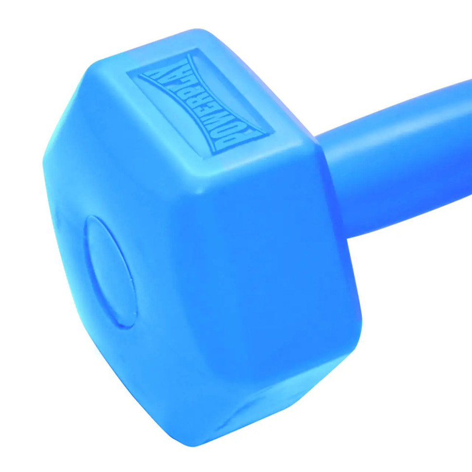 Гантель композитна Hercules PowerPlay PP_4124_3kg, 3 кг Синя 1 шт