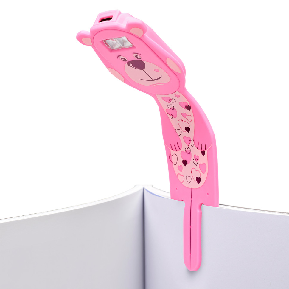 Закладка-фонарик МИШКА Flexilight FLRPBE Rechargeable на аккумуляторе