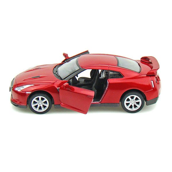 Автомодель - NISSAN GT-R (ассорти красный, белый металлик, 1:24) 18-21082
