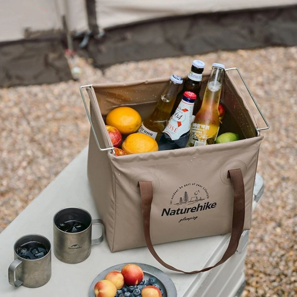 Складний контейнер для води CNH22SN002 Naturehike 6927595795132, 20л, світло-коричневий