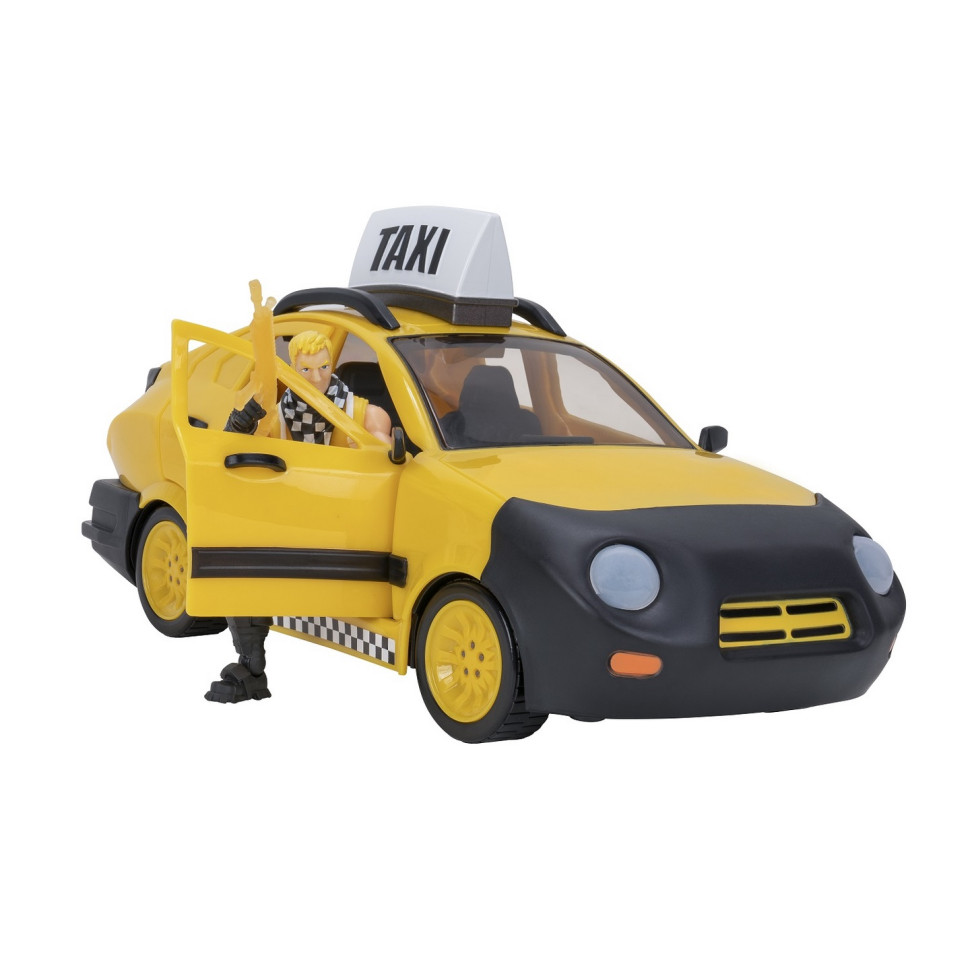 Игровой набор Fortnite Joy Ride Vehicle Taxi Cab, автомобиль и фигурка FNT0817