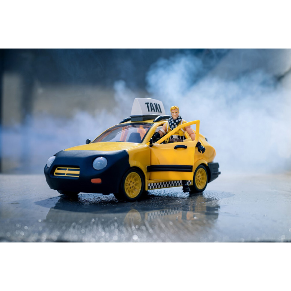 Игровой набор Fortnite Joy Ride Vehicle Taxi Cab, автомобиль и фигурка FNT0817