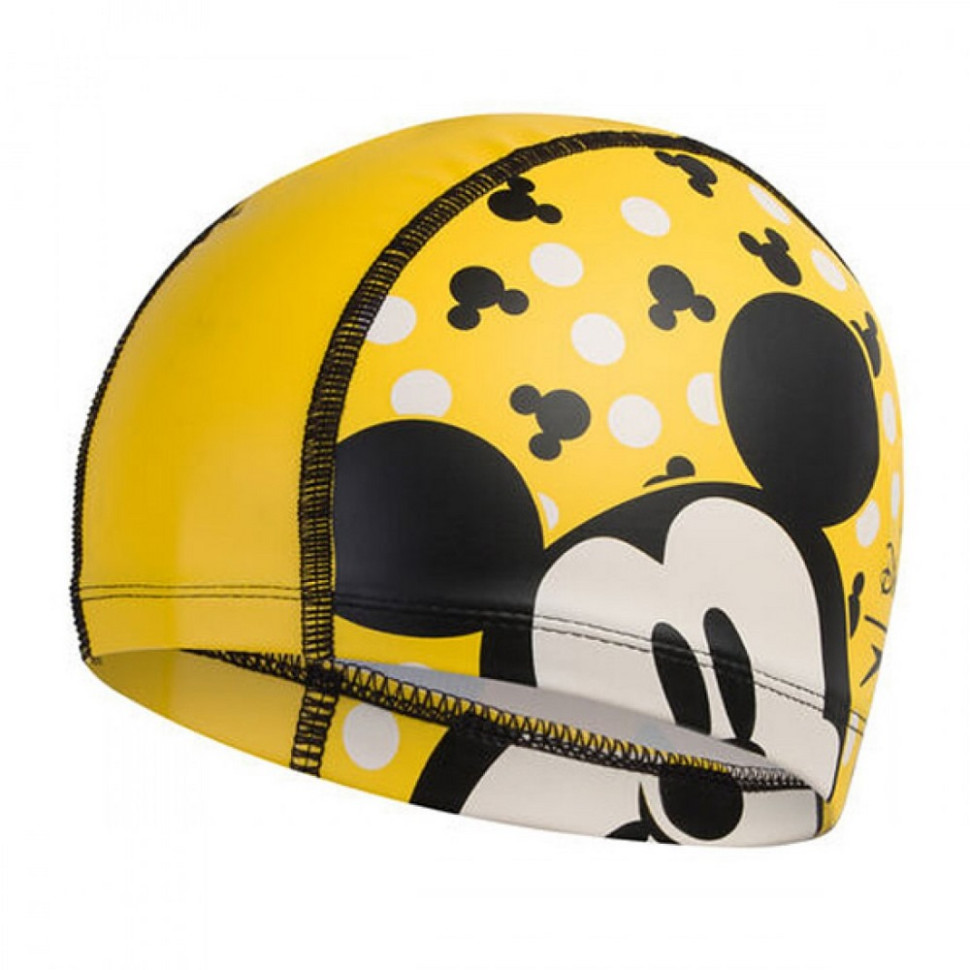 Шапка для плавання MICKEY MOUSE PRT PACE CAP JU Speedo 8-113077123 жовтий, чорний, OSFM