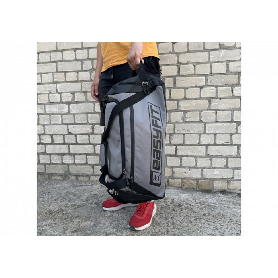 Спортивная сумка SB1 Easyfit EF-8001-GY 45 л, серая