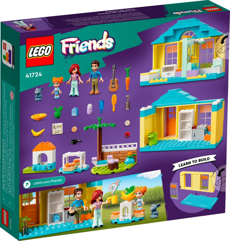 Конструктор LEGO Friends Дом Пэйсли 41724