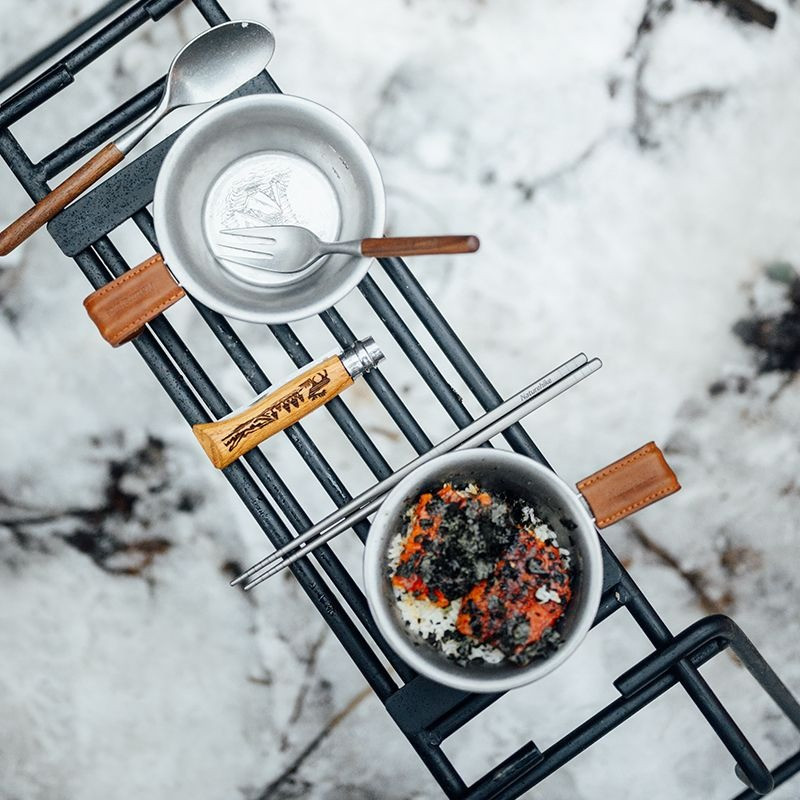 Ковш с деревянной ручкой Naturehike NH21SJ002 6927595785751 нержавеющая сталь 300 мл
