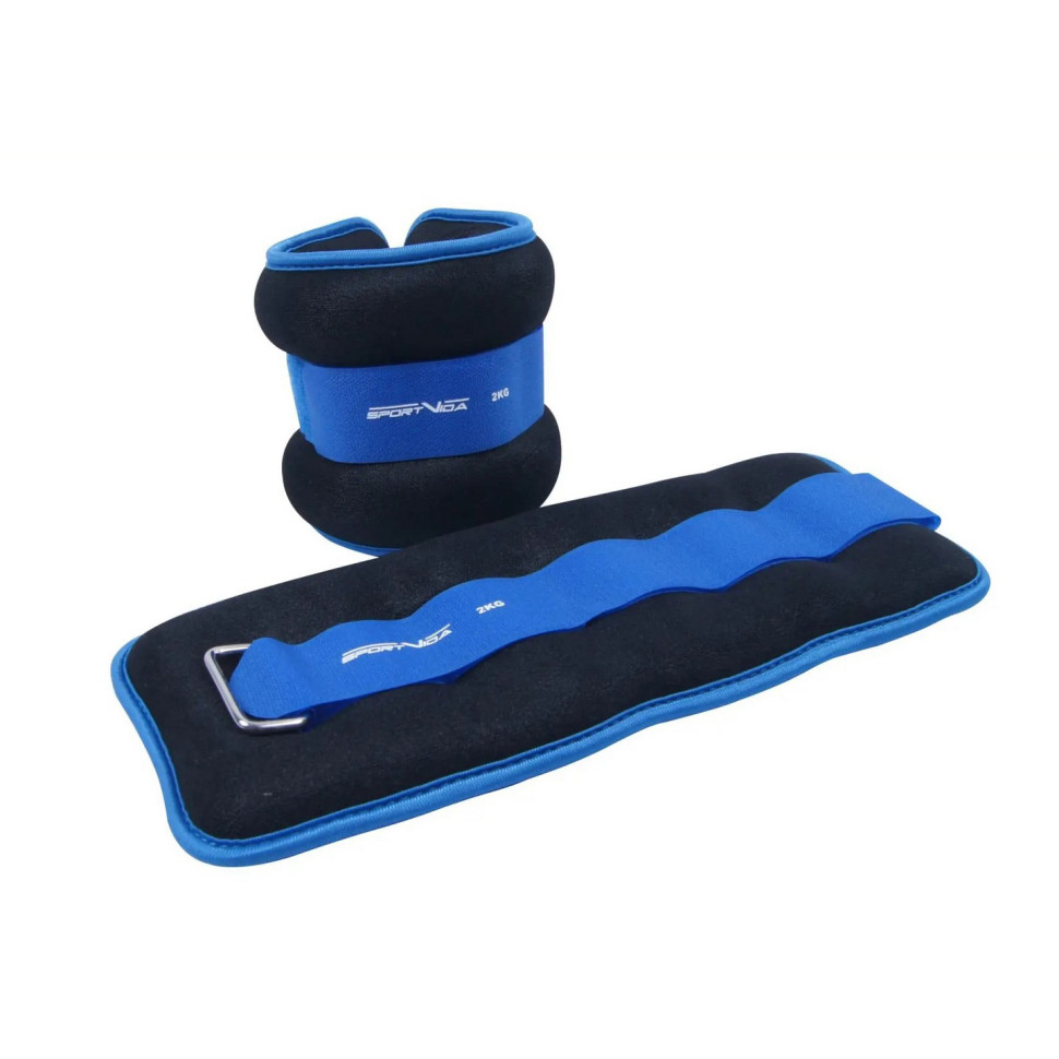 Утяжелители для ног и рук SportVida SV-HK0036, 2 x 2 кг