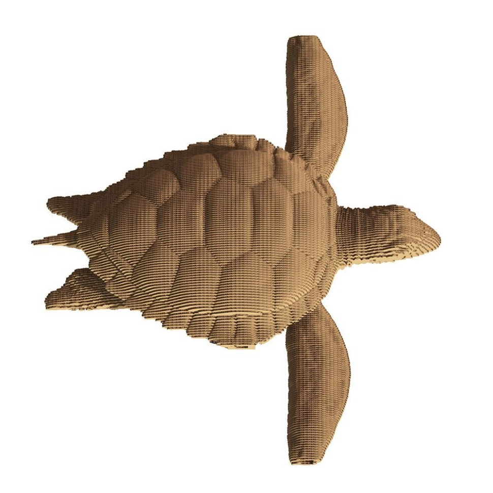 Картонный конструктор 3D Puzzle 