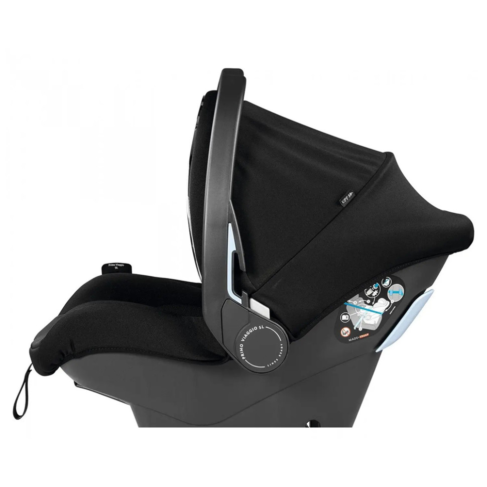Автокресло Primo Viaggio Lounge Peg-Perego IMLO000000DX13, Black Shine черное