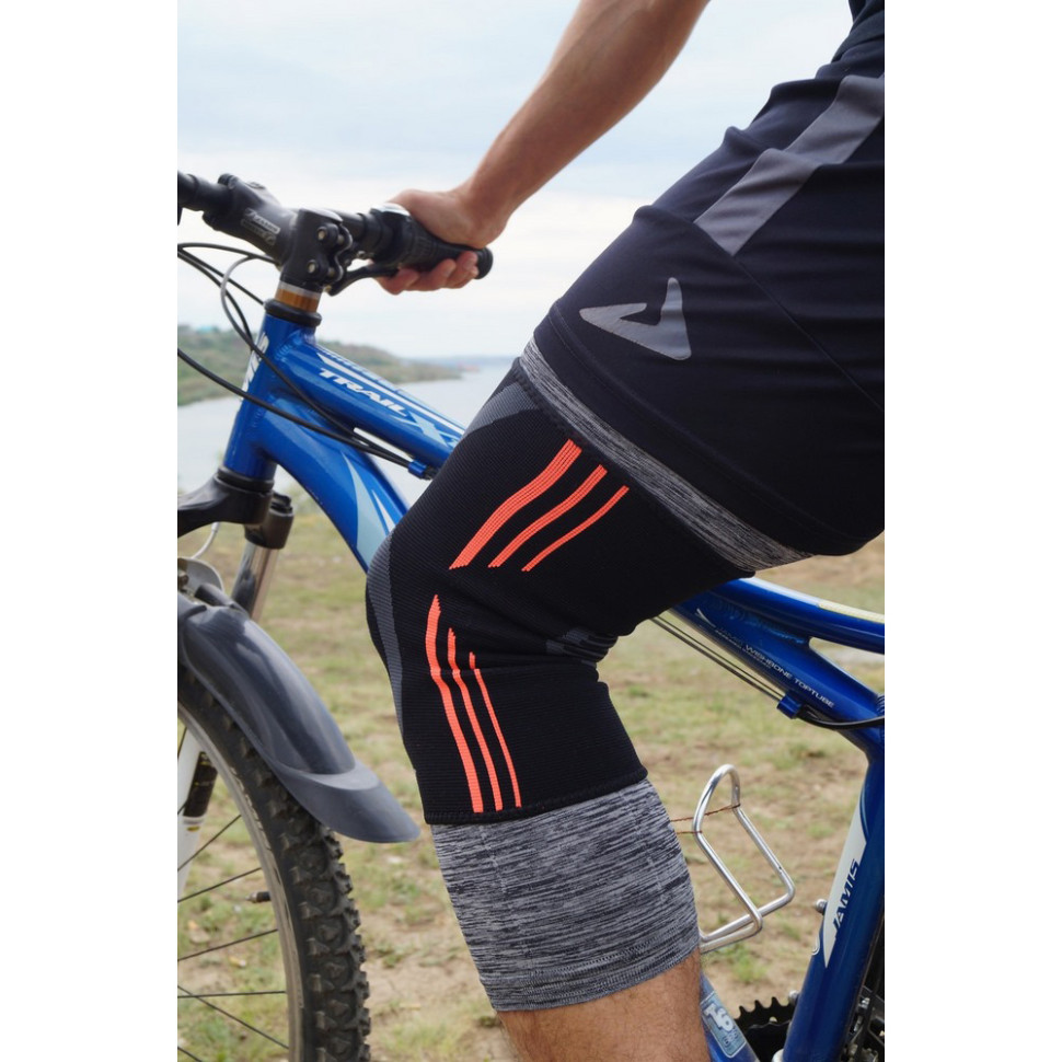Наколенники Knee Support Evo Power System PS-6021_M_Black-Orange, (пара), M