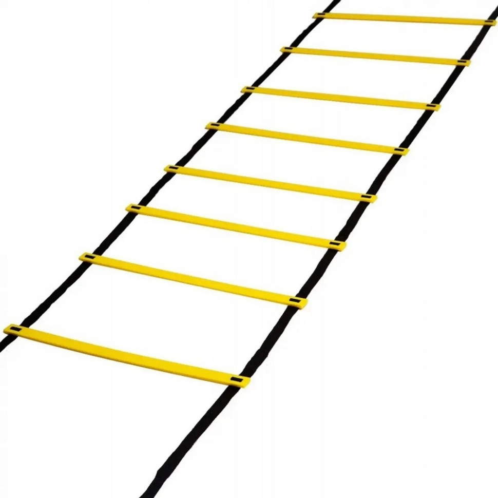 Координационная лестница для тренировки скорости Agility Speed Ladder Power System PS-4087 Black/Yellow