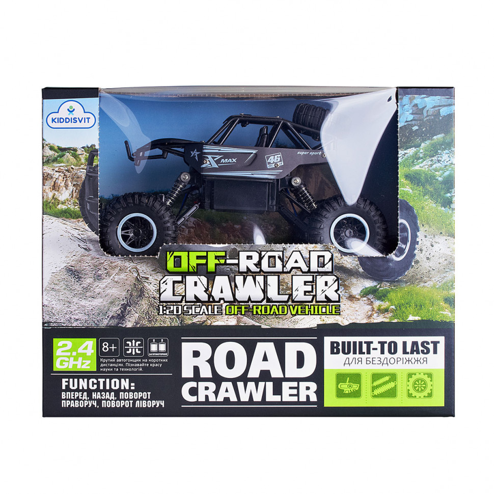 Автомобиль Off-Road Crawler На Р/У – Rock Sport (Черный) Sulong Toys SL-110AB