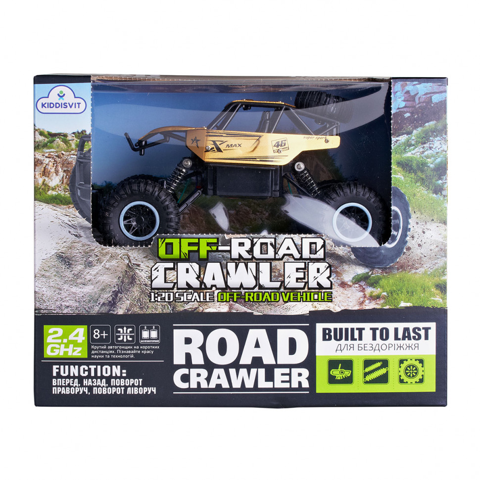 Автомобиль Off-Road Crawler На Р/У – Rock Sport (Черный) Sulong Toys SL-110AB