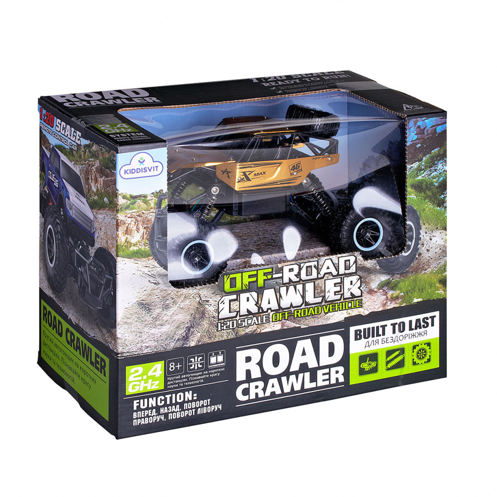 Автомобиль Off-Road Crawler На Р/У – Rock Sport (Черный) Sulong Toys SL-110AB