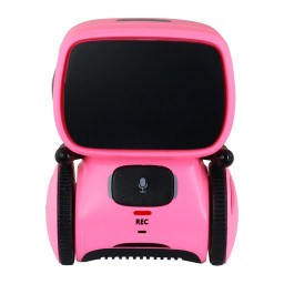 Детская игрушка "Интерактивный робот" AT-Robot AT001-04-UKR розовый, с голосовым управлением