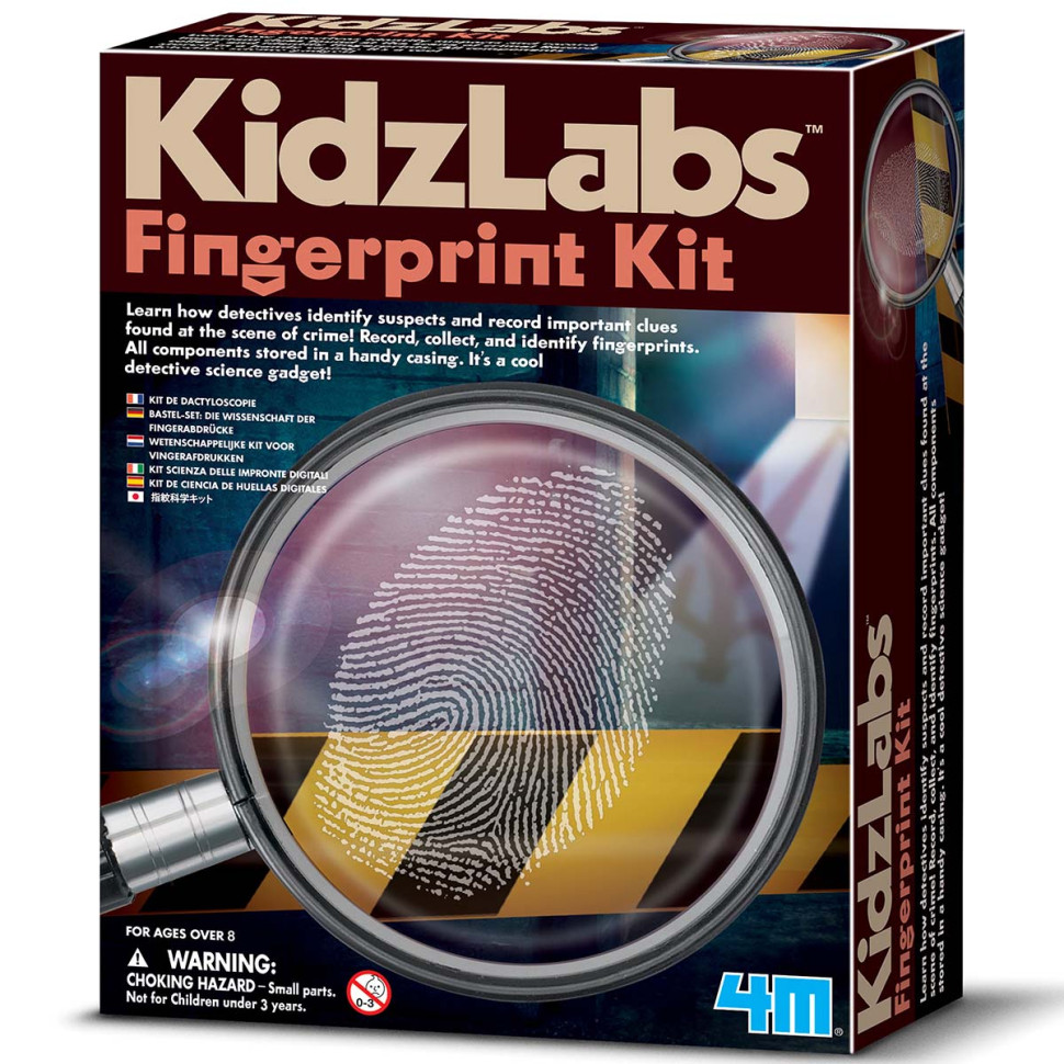 Набір детектива Відбитки пальців 4M 00-03248 із серії KidzLabs