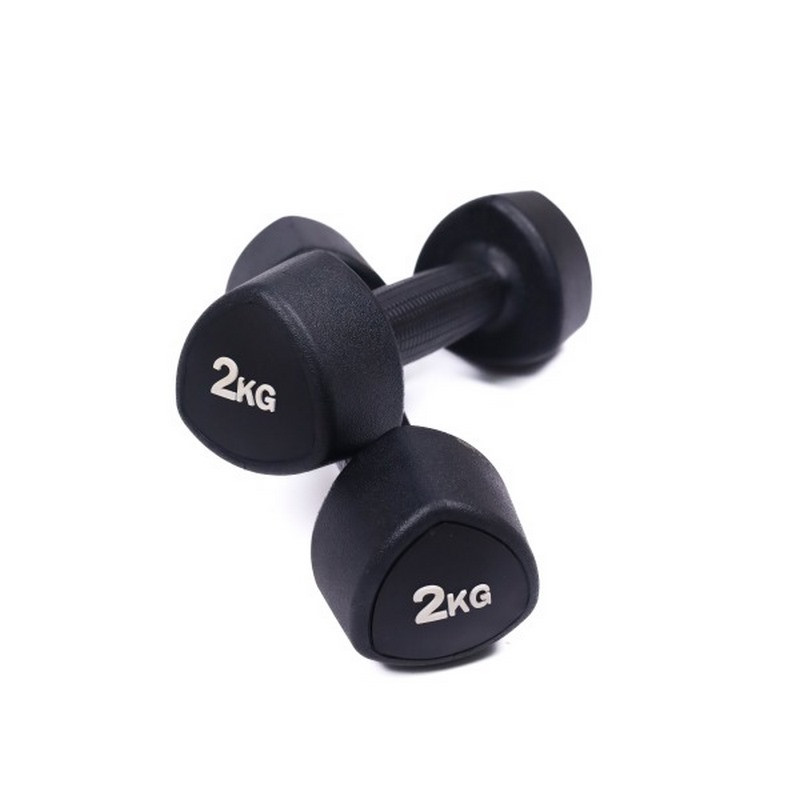 Гантели с уретановым покрытием FF51D6C Generation Fitness 523015, 4 кг (пара)