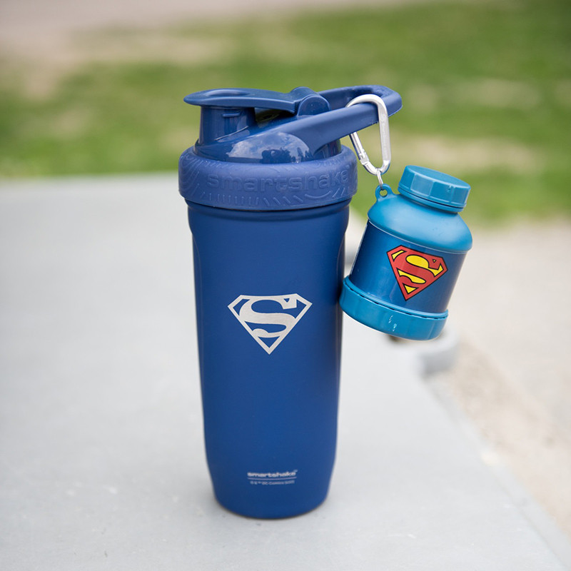 Шейкер спортивный Reforce DC Superman SmartShake 11150901, 900 мл 