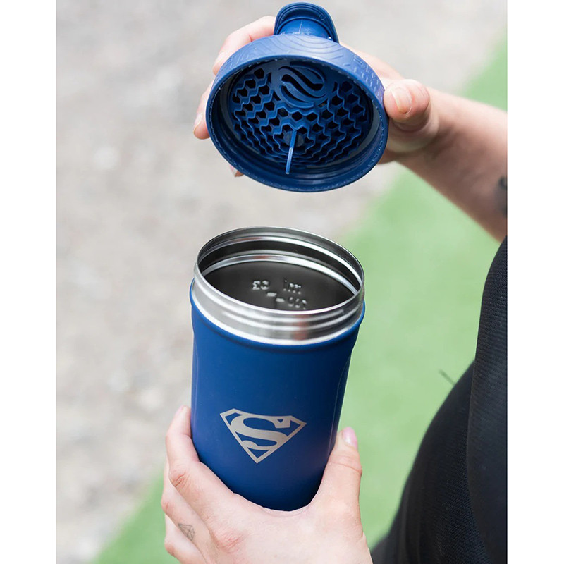 Шейкер спортивный Reforce DC Superman SmartShake 11150901, 900 мл 