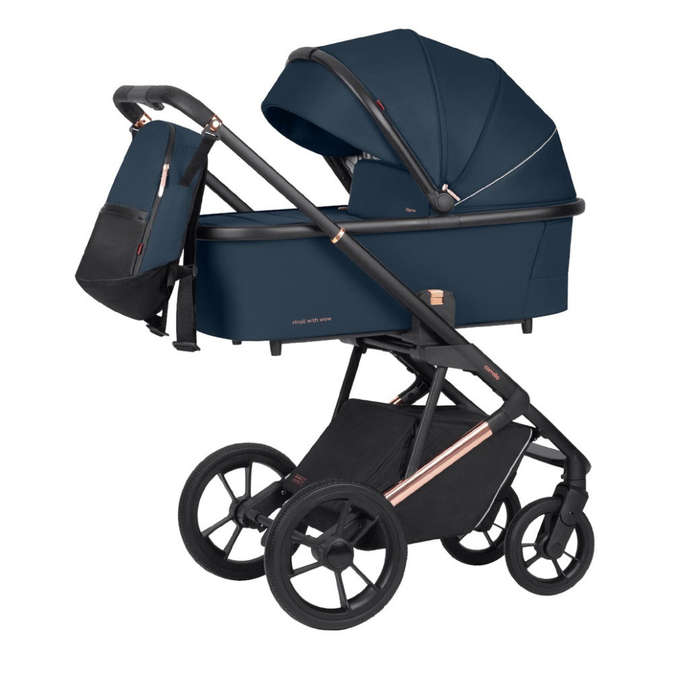 Коляска универсальная 2 в 1 Sigma CARRELLO CRL-6509 Navy Blue NF