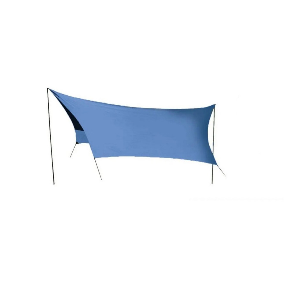 Тент походный со стойками Tramp Lite TLT-036 синий