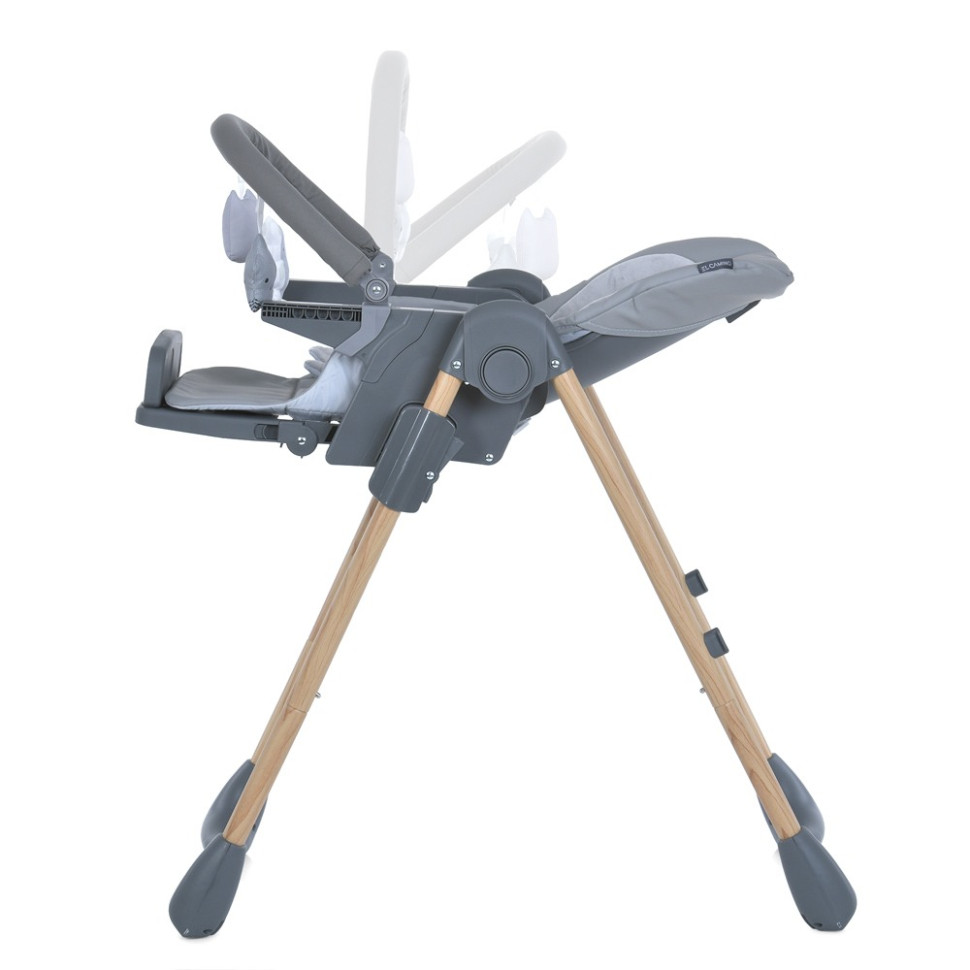 Стульчик для кормления CRAFT El Camino ME 1115-W Gray, до 15 кг