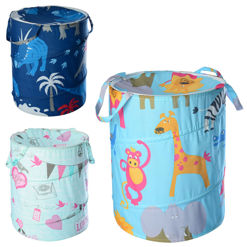 Кошик для іграшок M 5766-1 діаметр 42 см., висота 50 см.