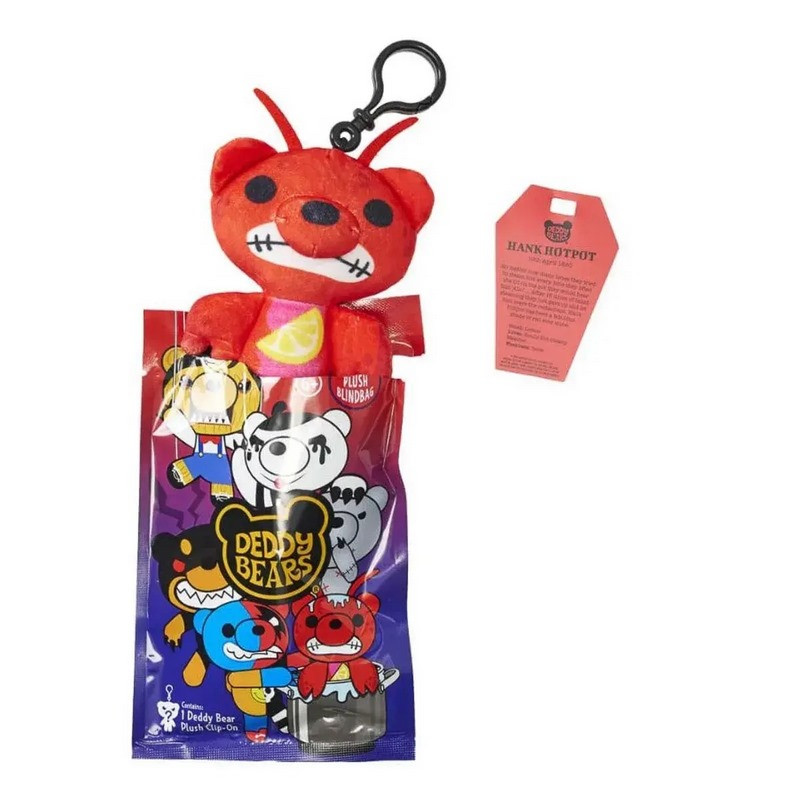 Дитяча іграшка-сюрприз плюшева з кліпсою Deddy Bears DB418PQ